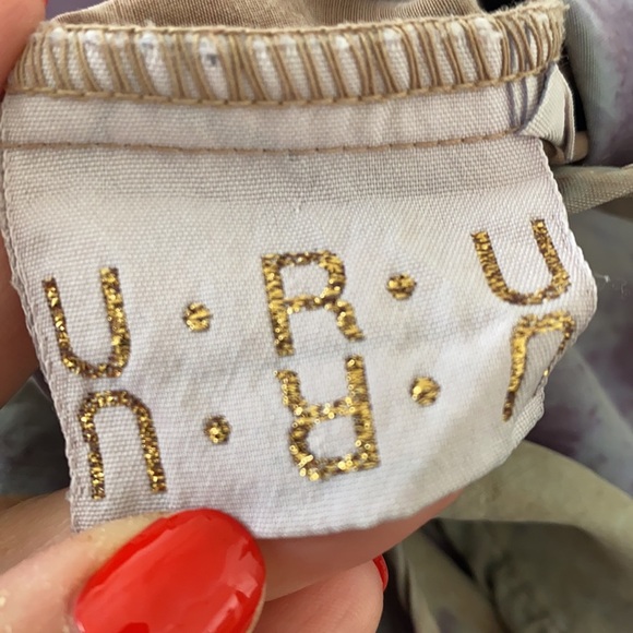 URU URU tie dye boho top M L - Picture 8 of 9